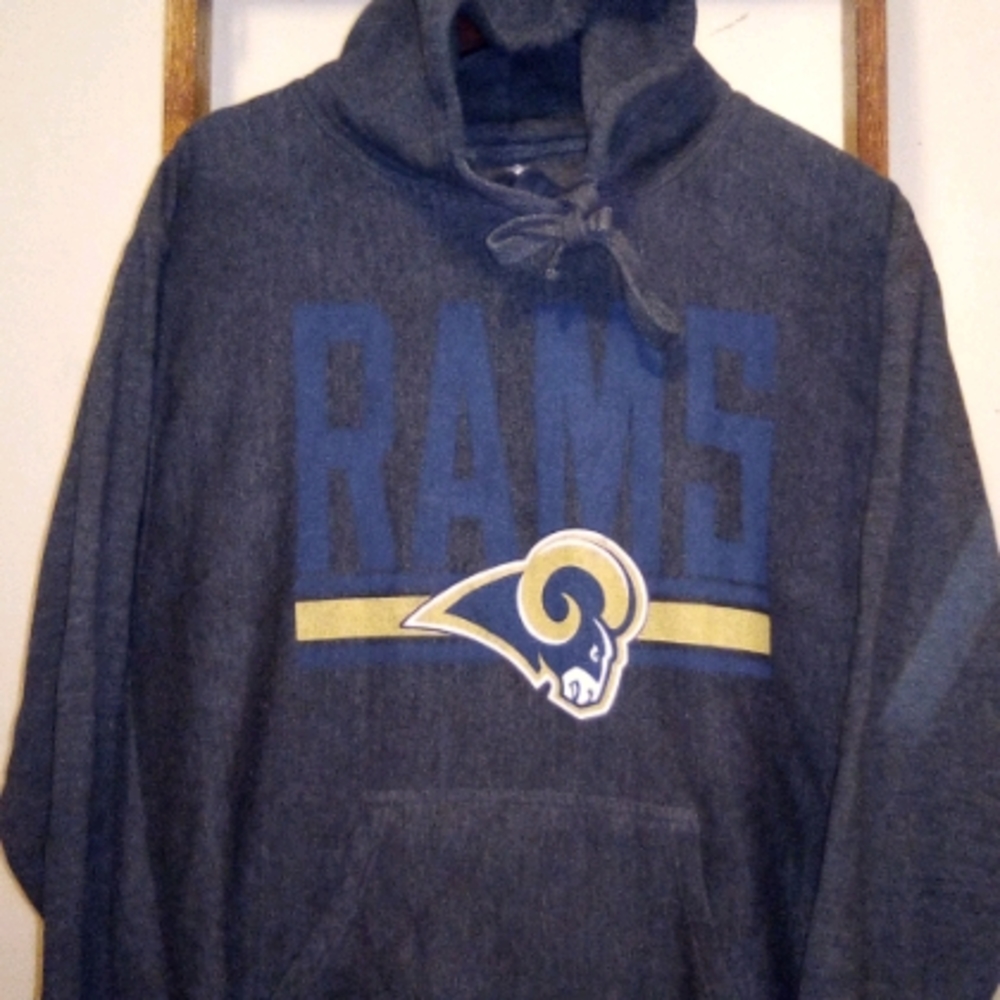 New NFL Apparel LA Rams Hoodie Sweatshirt
